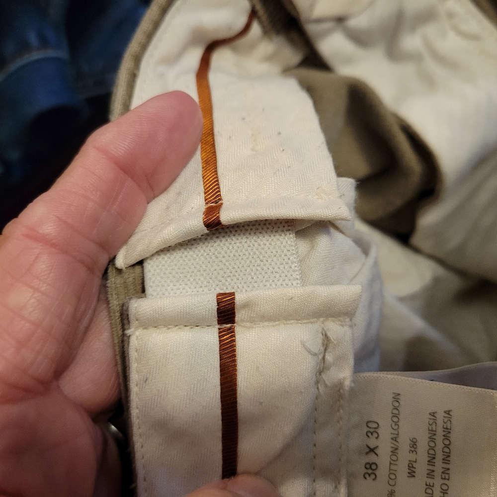 Haggar Premium Stretch Corduroy Pants - Men's 38x30 - Earth Tone - Picture 5 of 5